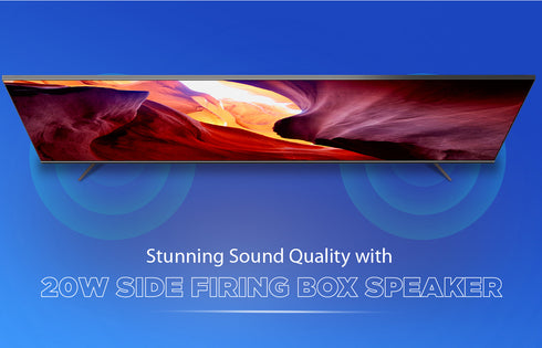 Intex 43" 4K Ultra HD Smart Android 9.0 LED TV | LED-4327 UBTR (1m 08cm)